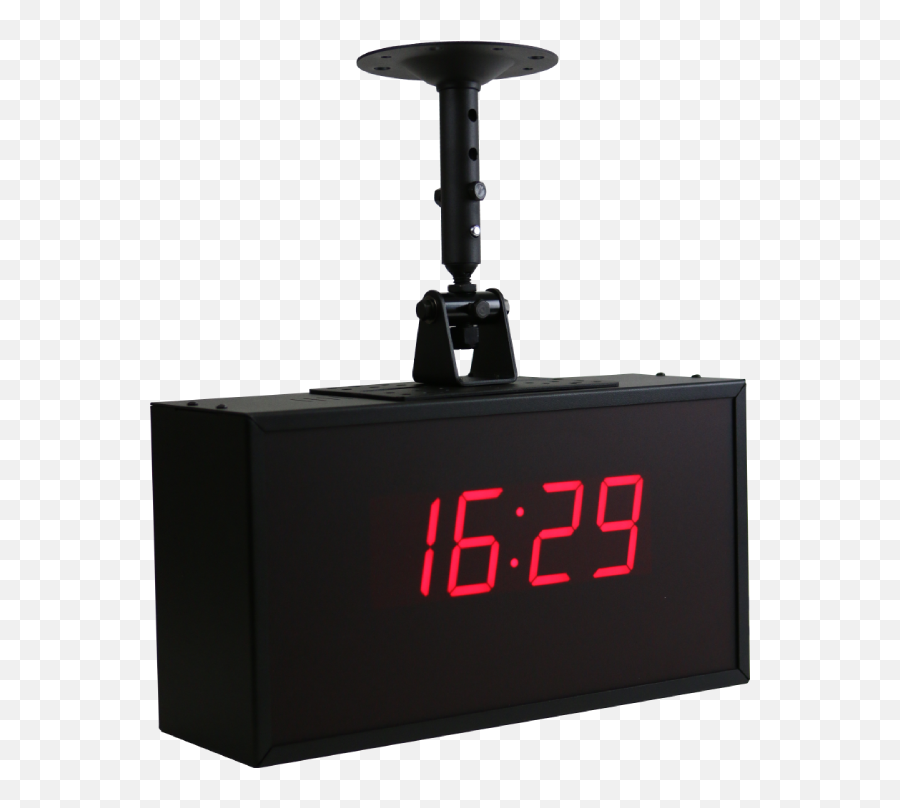 Double Sided Digital Clock Led Clocks Display - Led Display Png,Digital Clock Png