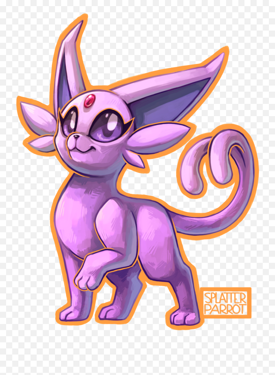 Splat - Espeon Fan Art Png,Espeon Png