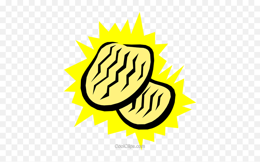 Potato Chips Royalty Free Vector Clip Art Illustration - Emblem Png,Chips Png