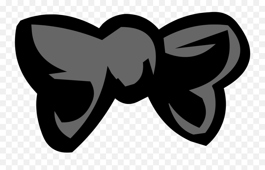 Clipart Free Stock Black Bow Tie - Club Penguin Bow Tie Png,Moño Png