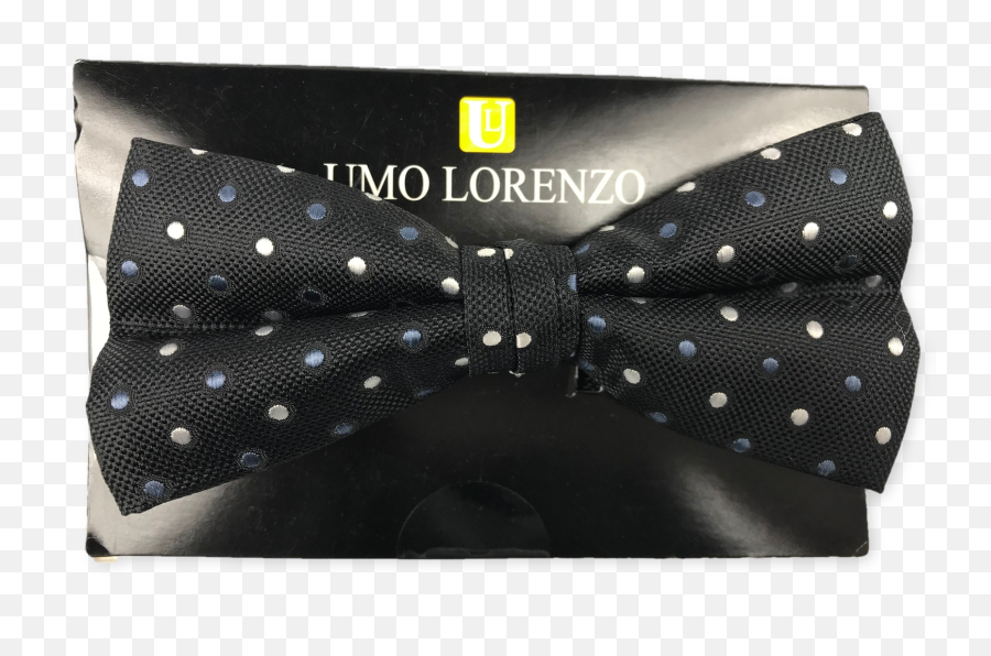 Black Bow Tie Png - Umo Lorenzo Bow Tie Polka Dot Polka Dot,Black Bow Tie Png
