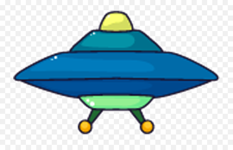 Spaceship Clipart Cool - Unidentified Flying Object Cartoon Png,Spaceship Transparent Background
