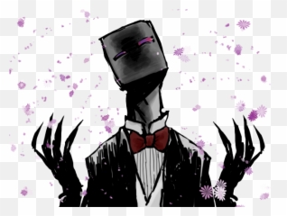 Enderman Drawn - Fictional Character png