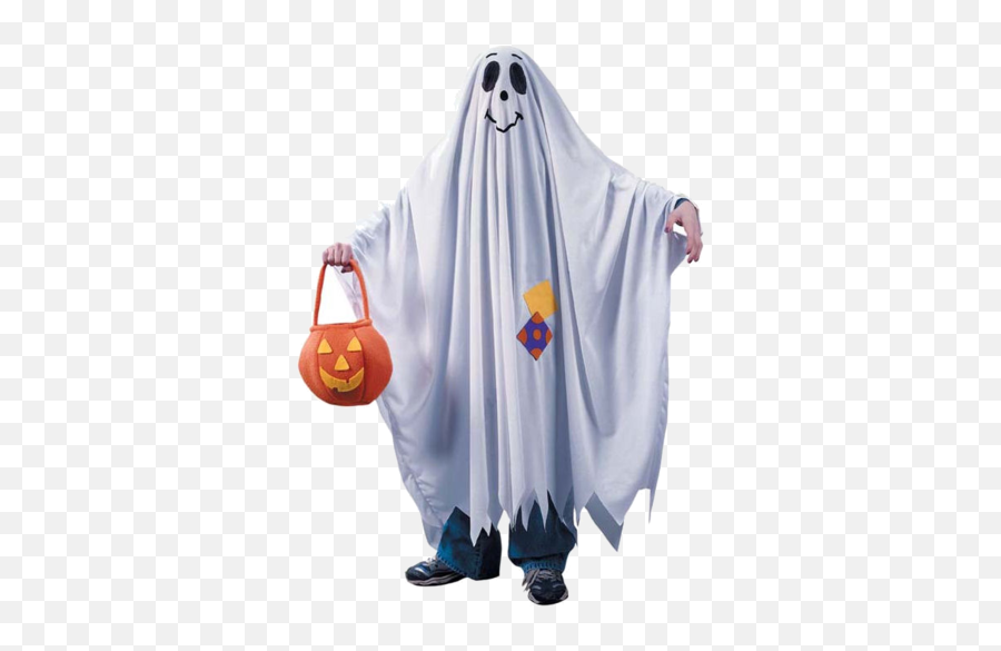 Ghost Halloween Costume Costumes - Ghost Costume For Kids Png,Halloween Costume Png