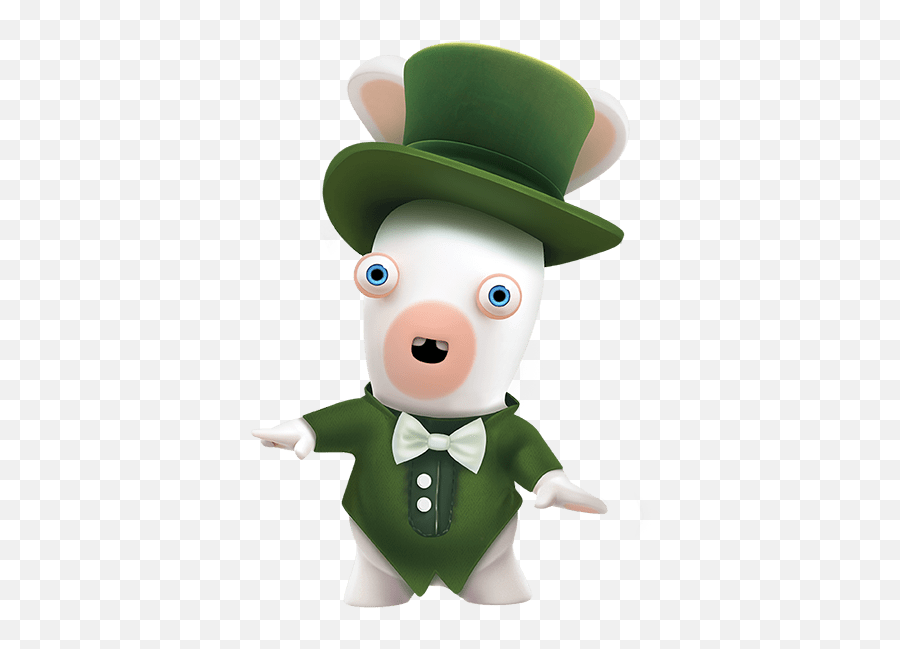 Leprechaun Transparent Png Clip Art - Rabbids Crazy Rush Suits,Leprechaun Transparent