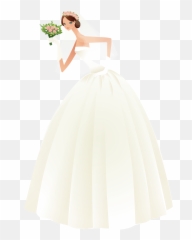 Bride Dress Png - Bride Clipart Full Size Clipart Wedding Vector Bride Dress,Bride Png