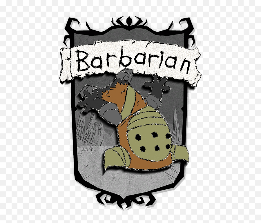 Castle Crashers Barbarian - Don T Starve Together Wolf Character Png,Castle Crashers Png