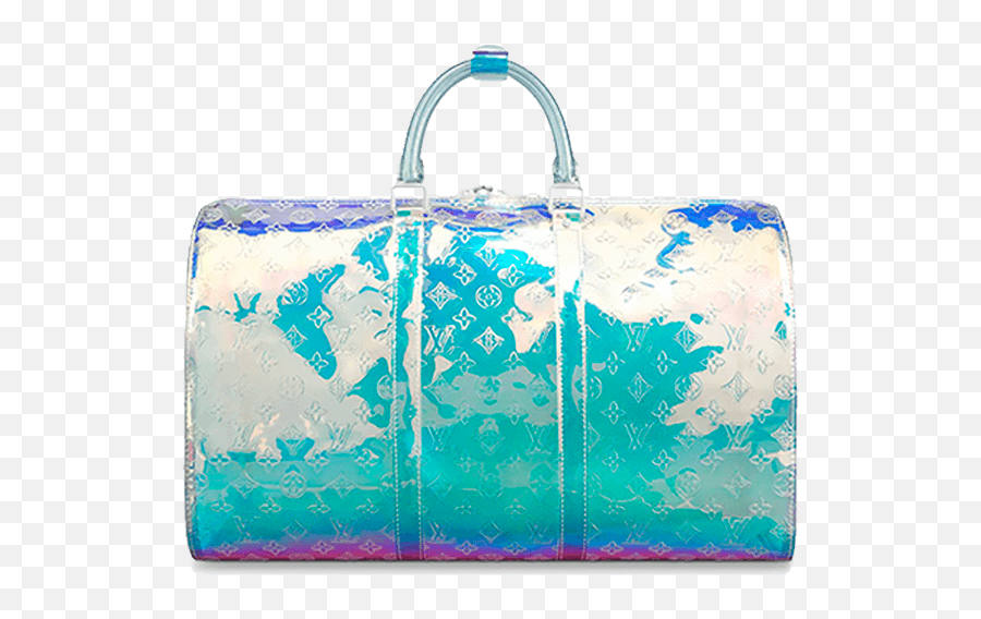 Keepall Prism Monogram Bandouliere 50 Iridescent - Louis Vuitton Keepall Virgil Png,Louis Vuitton Pattern Png