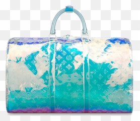 Keepall Prism Monogram Bandouliere 50 Iridescent - Louis Vuitton Virgil png