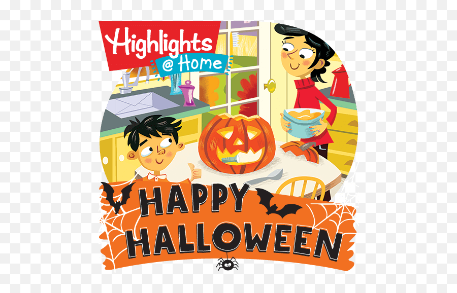 Happy - Highlights For Children Png,Halloween Banner Png