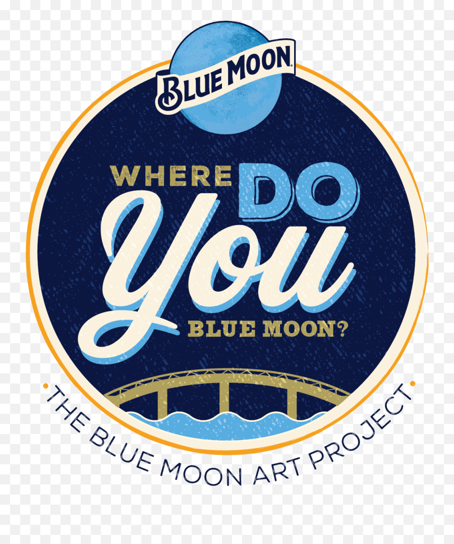 The Blue Moon Art - Dot Png,Blue Moon Logo