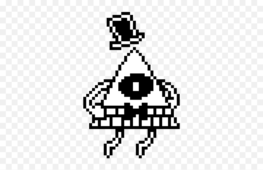 Randomized Selections Bill Cipher Battle Sprite 2 Pixel - Bill Cipher Sprite Png,Bill Cipher Png