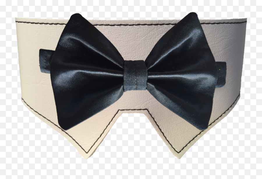 Satin Bow Tie Collar - Bow Png,Bow Tie Transparent