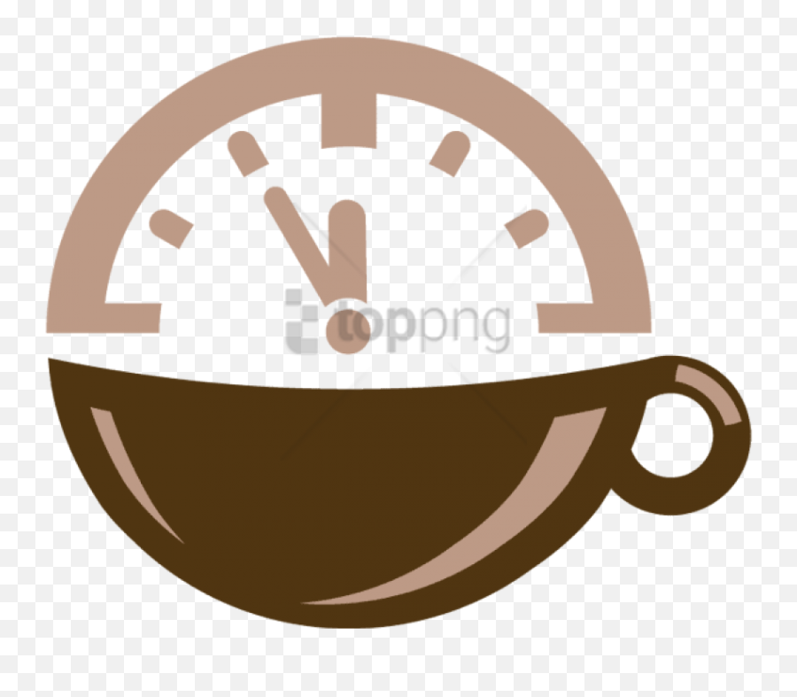 Free Png Download Coffee Clock - Clock And Coffee Icon,Clock Png Icon