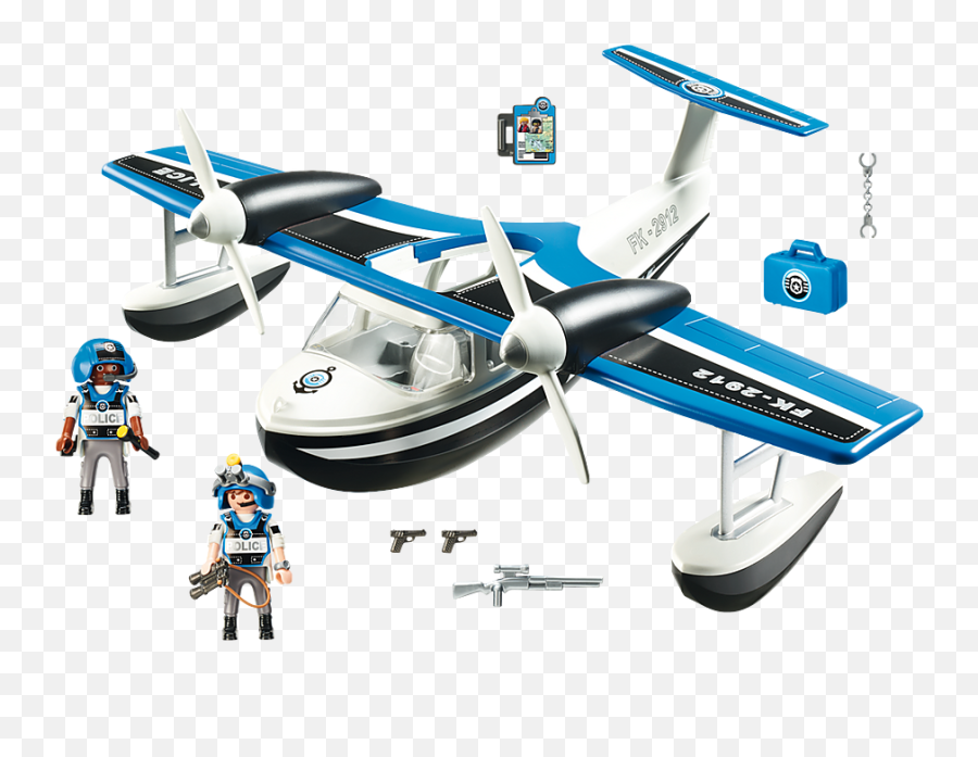 9436 Police Seaplane - Playmobil Police Seaplane Png,Icon Seaplane