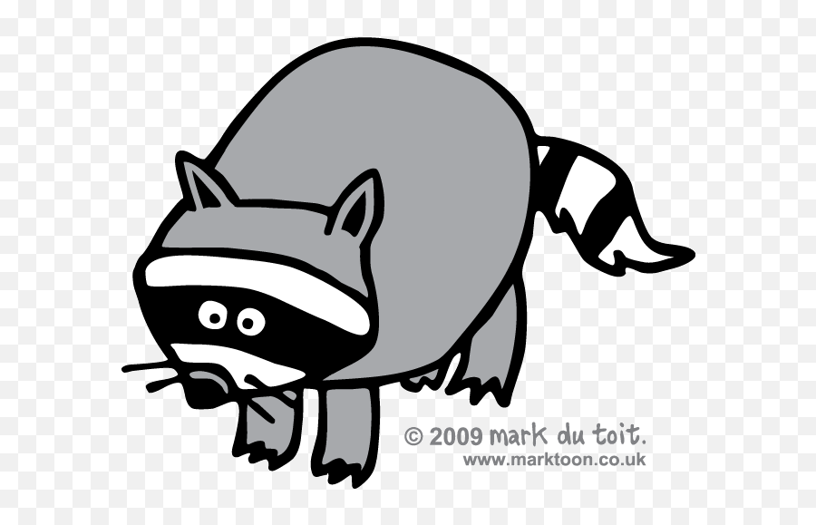 Cartoon Raccoon - Clip Art Library Racoon Clipart Free Png,Raccoon Emoji Icon
