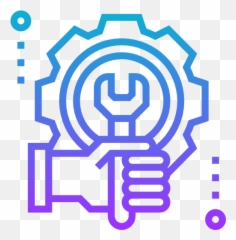 Maintenance Free Vector Icons Designed By Eucalyp - Cog Spanner Icon png