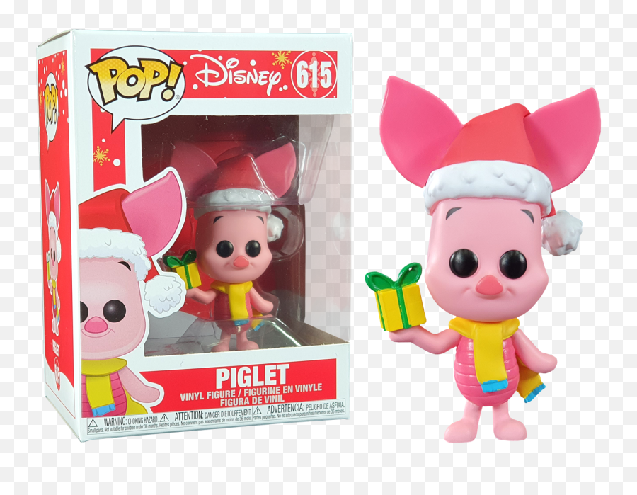 Disney Holiday - Piglet Funko Pop Vinyl Figure Pop Disney Holiday Piglet Png,Piglet Png