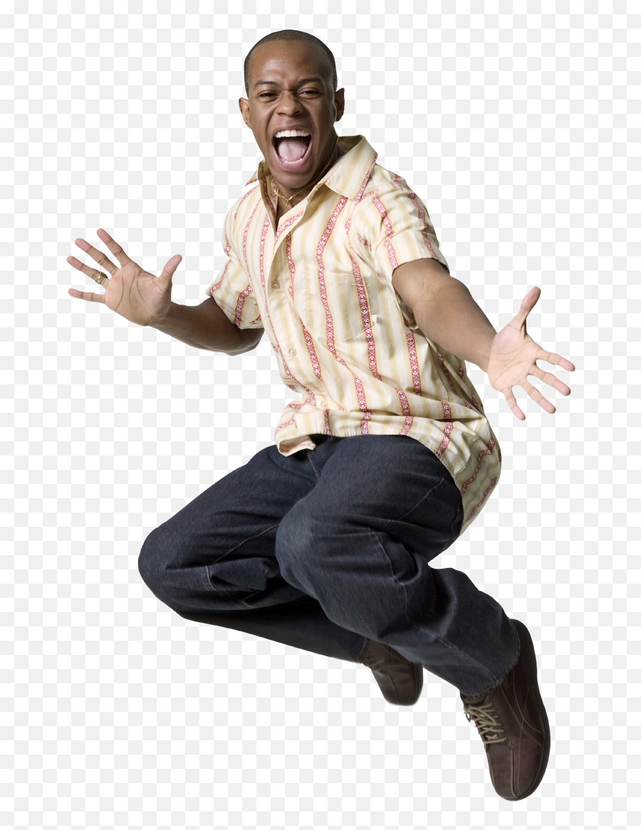 Black Guy Png 6 Image - Black Man Jumping Png,Black Guy Png