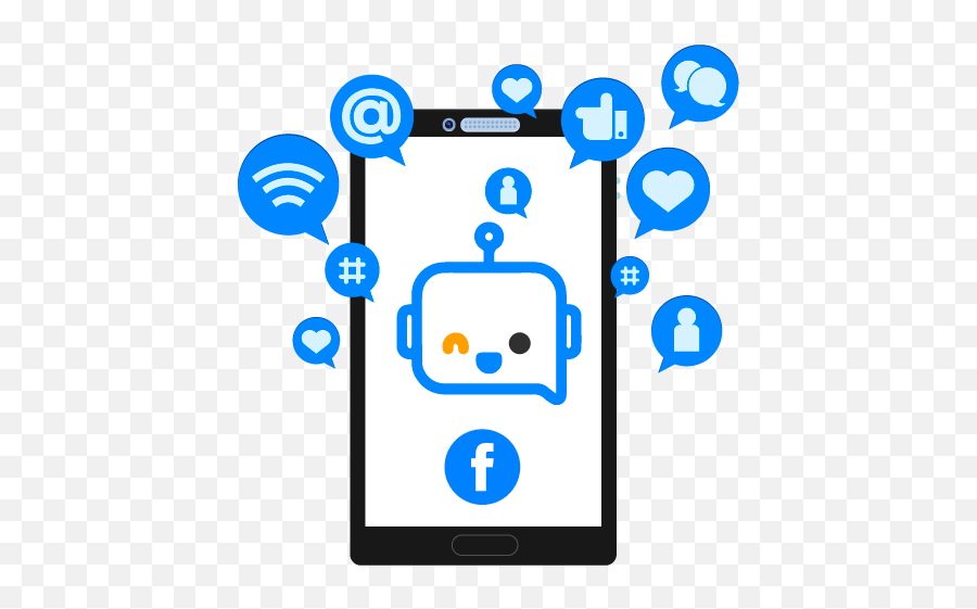 Pricing - Botmachine Social Media Png,Facebook Phone Icon