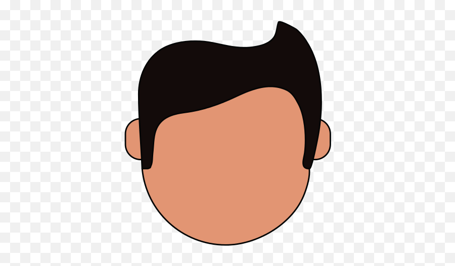 Man Cartoon Head Icon Avatar - Vector Graphics 550x550 For Adult Png,Faceless Icon