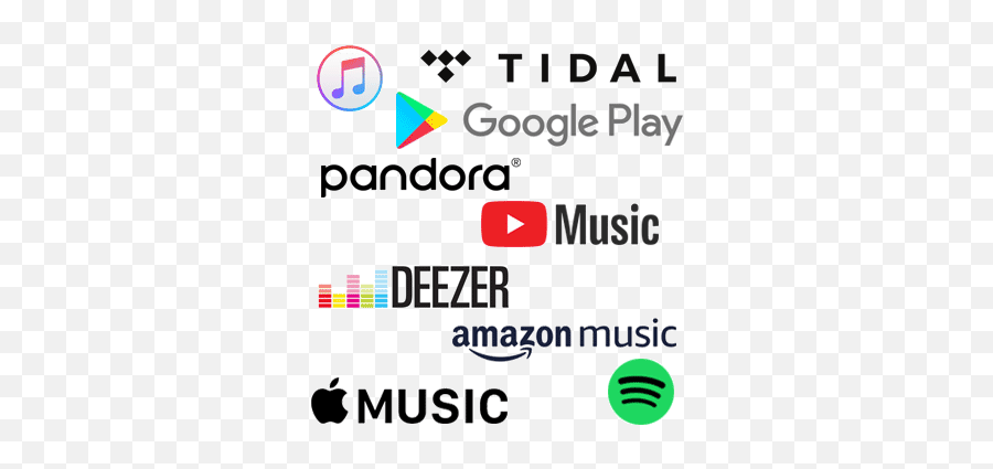 Digital Distribution U2013 Atomic Disc - Transparent Music Streaming Logos Png,Deezer Logo