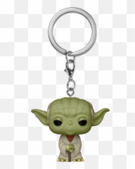 Baby Yoda Key Chain - Pop Keychain Star Wars png