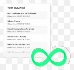 Giveaway App Easy Tool For Social Media Giveaways - Platform 046 Gmail png