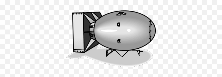 Fat Man Bomb Transparent Png Clipart - Fat Man Bomb Drawing,Fat Man Png