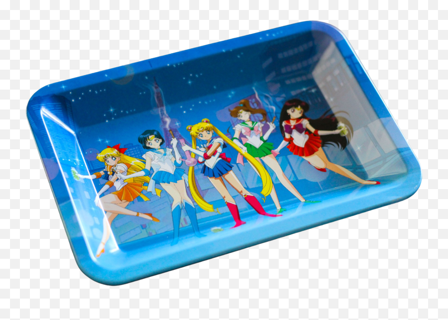 Sailor Moon Squad Rolling Tray U2013 Stoner Wishlist - Fictional Character Png,Sailor Moon Icon