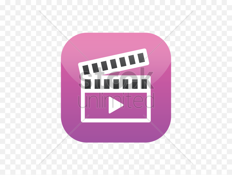 Movie Play Icon Vector Image - 1945494 Stockunlimited Horizontal Png,Google Playstore Icon