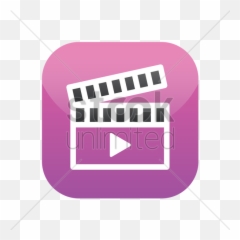Movie Play Icon Vector Image - 1945494 StockUnlimited Horizontal png