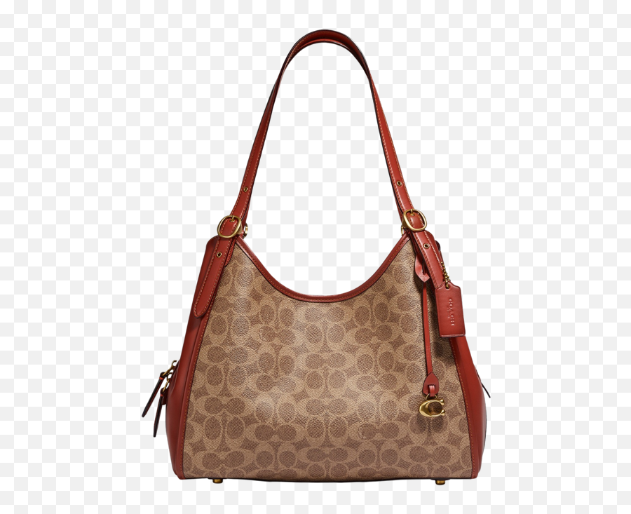 Lori Shoulder Bag In Signature Canvas - Coach Shoulder Bag Png,Gucci Icon Gucci Signature Wallet