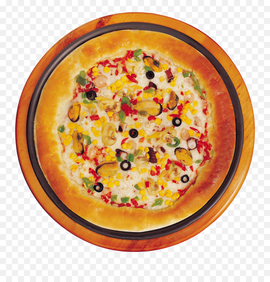 Dishes Clipart Pizza Transparent Free For - Clipart Pizza Round Hd Png,Dishes Png