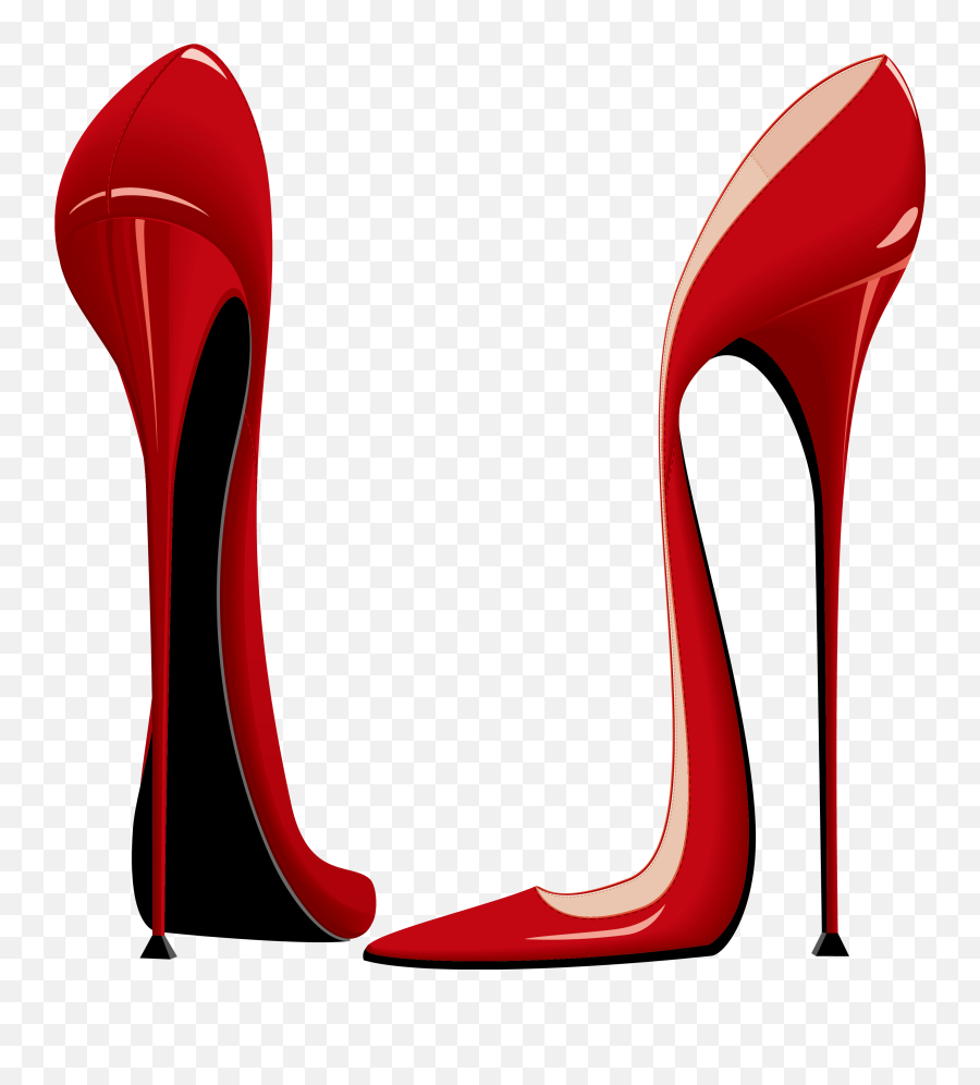 High Heeled Footwear Shoe - High Heel Shoe Vector Clipart Vector Heels Png,High Heel Png
