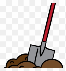 Clip Cliparts X Carwad Net - Shovel In Dirt Png