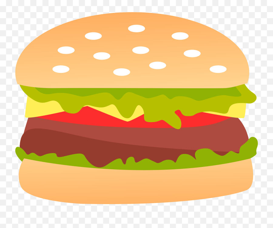 Vector With Transparent Background - Transparent Background Burger Clipart Png,Cheeseburger Transparent