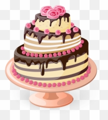 Download Happy Birthday Cake Png - Vector PNG Image