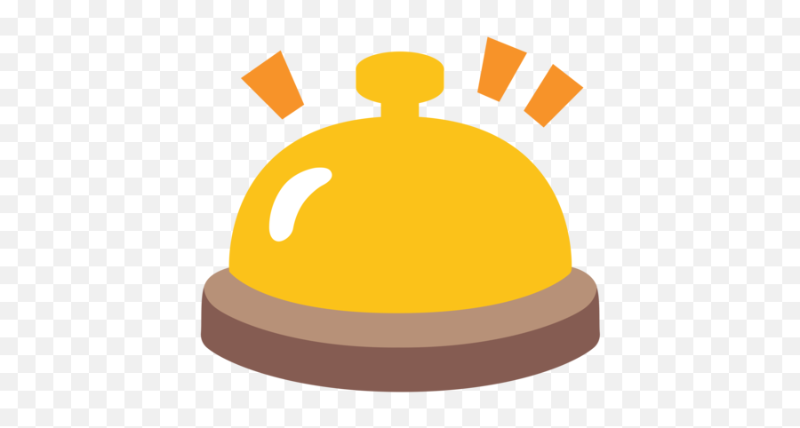 Bellhop Bell Emoji - Emoji Timbre Png,Bell Emoji Png