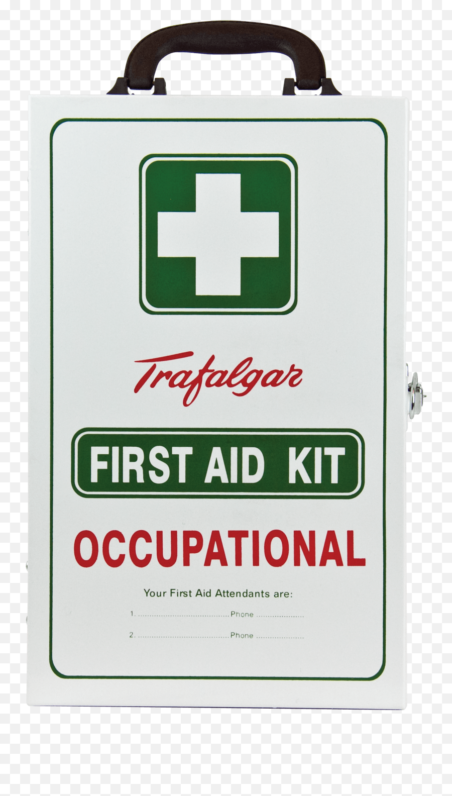 National Workplace Wallmount Metal Case Png First Aid Kit