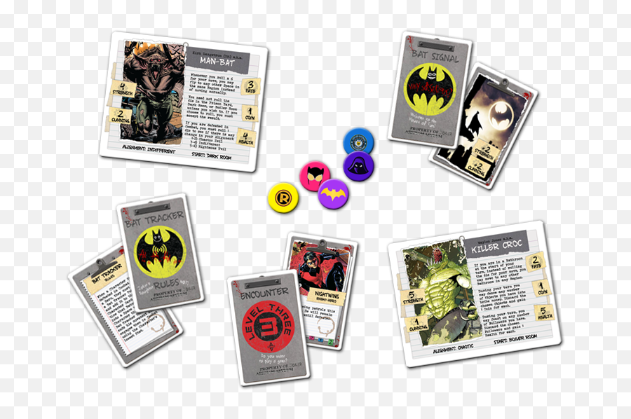 Batman Super - Villains Edition Welcome To Talisman Island Collectible Card Game Png,Bat Signal Png