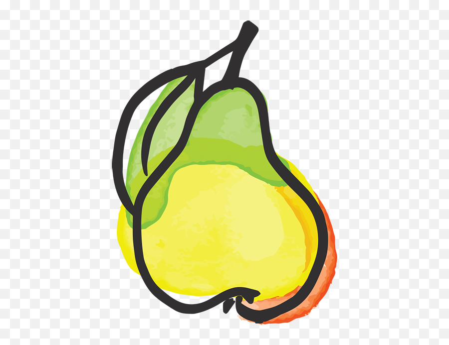 Download Pear Illustration - Pear Png Image With No Pear Illustration Png,Pear Png