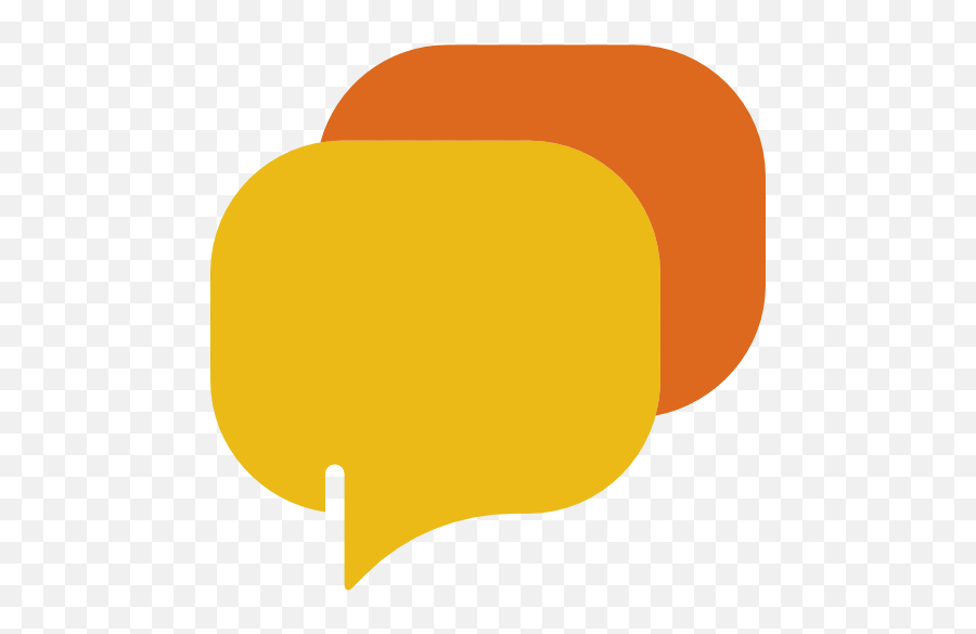 Chat Dialogue Bubbles Bubble Talk - Yellow Comment Png,Dialogue Png