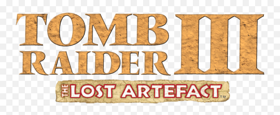 Core Design - Tomb Raider The Lost Artifact Png,Tomb Raider Logo Png