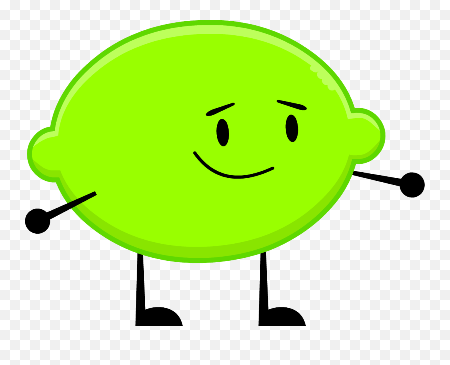 Lime Png - Lime Png Fan Made Object Show Characters Bfdi Fan Made Characters,Lime Png