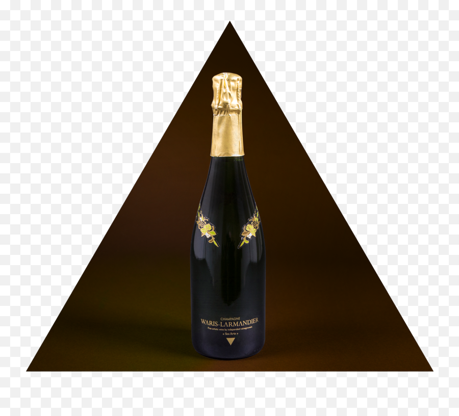 Champagne U2022 Waris - Larmandier Glass Bottle Png,Champagne Transparent