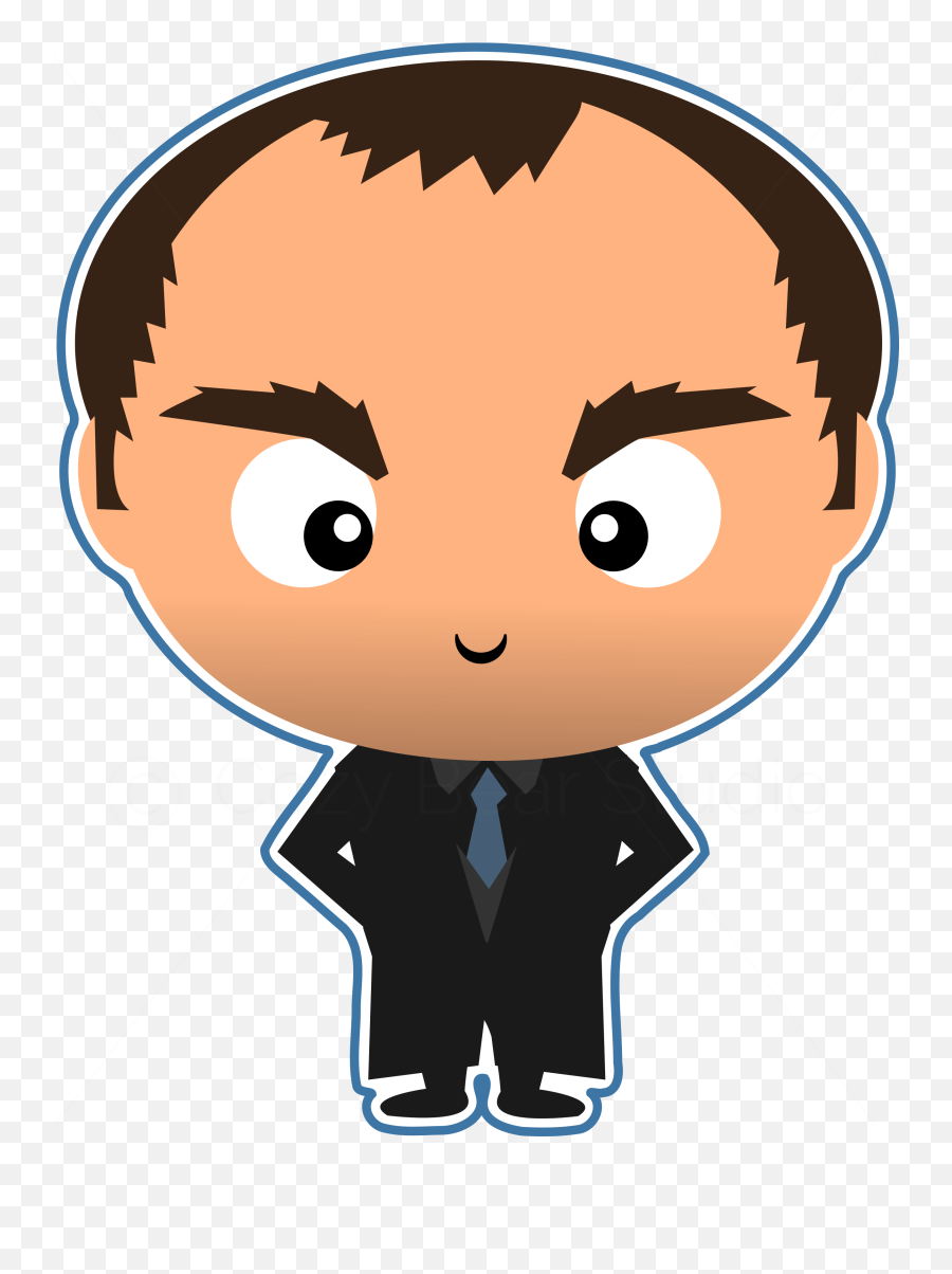 Demon Clipart Supernatural - Bobby Supernatural Cartoon Png Supernatural Serie Clipart Bob,Supernatural Png