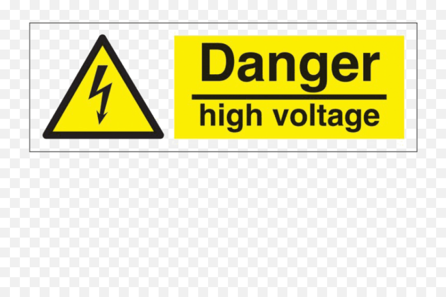 Download Free Png Danger Electric Shock Risk Sign - Sign,Risk Png