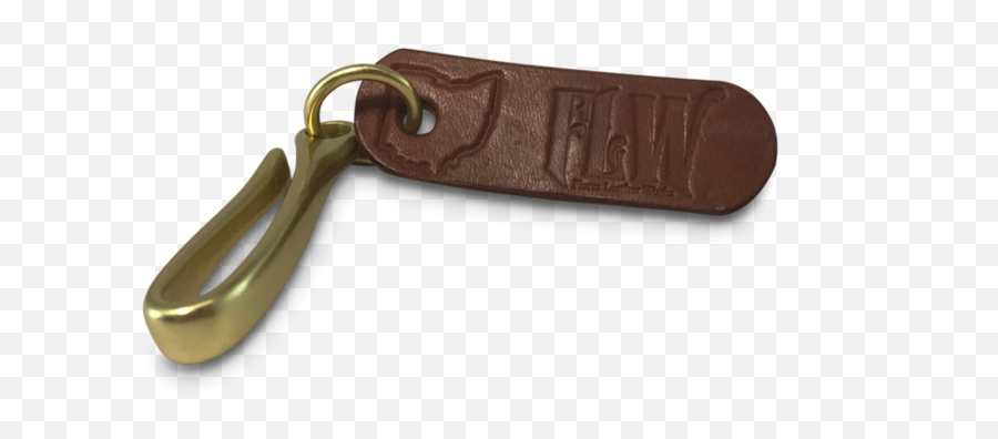 Fish Hook Leather Keychain U2014 Flores Works Png