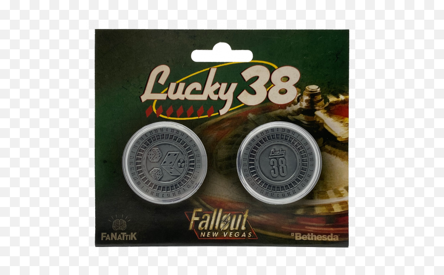 Fallout New Vegas Casino Coin Set - Merchoid Fallout New Vegas Png,Fallout New Vegas Png